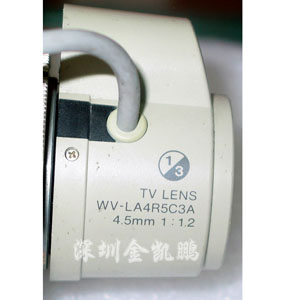 TV LENS&nbsp;&nbsp;攝像機(jī)鏡頭&nbsp;&nbsp;WV-LA 4R5C3A 4.5MM 1:1.2