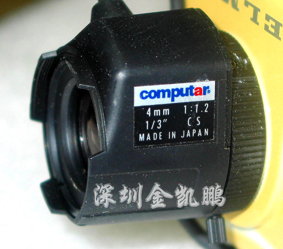 COMPUTAR&nbsp;&nbsp;攝像機(jī)鏡頭&nbsp;&nbsp;4MM 1：1.2 1/3”