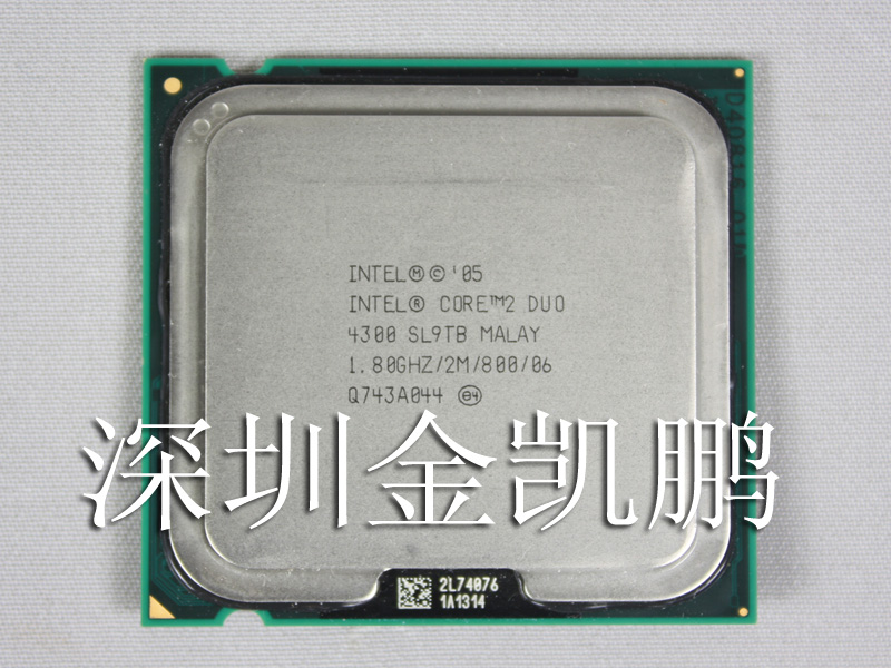 Intel&nbsp;&nbsp;Xeon 兩核&nbsp;&nbsp;E4300 2M Cache 1.80 GHz 800 MHz FSB