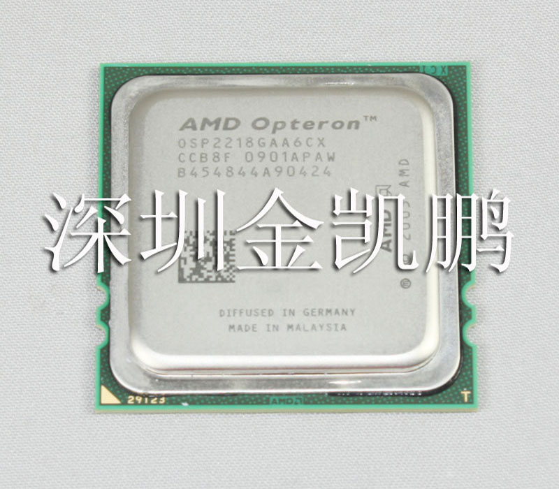 AMD&nbsp;&nbsp;Opteron（皓龍）2218雙核&nbsp;&nbsp;2.6 GHz  OSP2218GAA6CX
