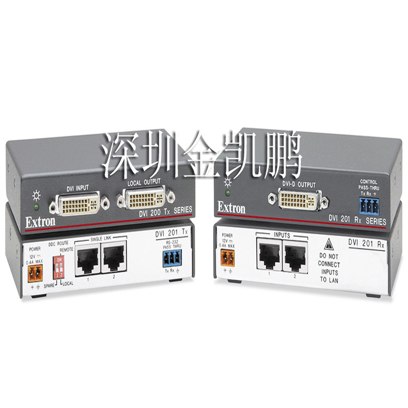 Extron(愛思創(chuàng))&nbsp;&nbsp;DVI201 Tx /Rx &nbsp;&nbsp;發(fā)送器/接收器組